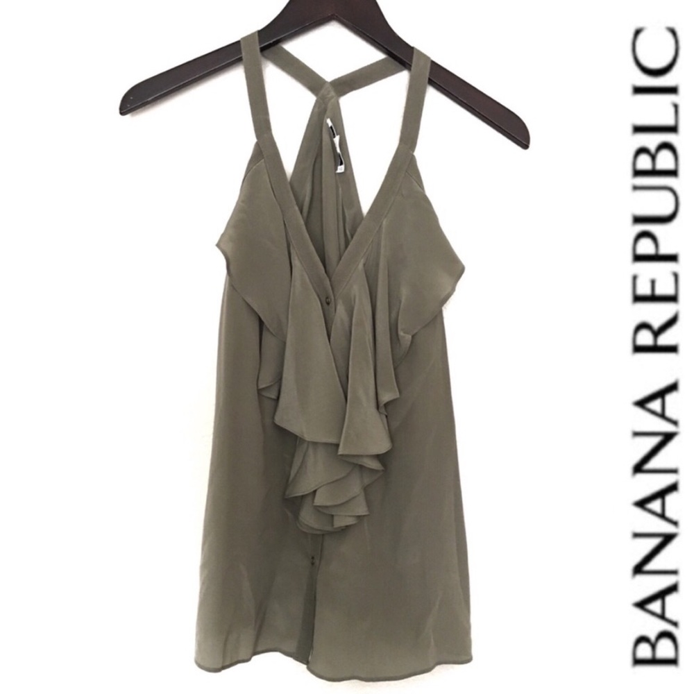 Banana Republic 100% silk tank size XS - Picture 1 of 7